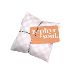 Zephyr & Soul Heat Pack - Lilac Checkers