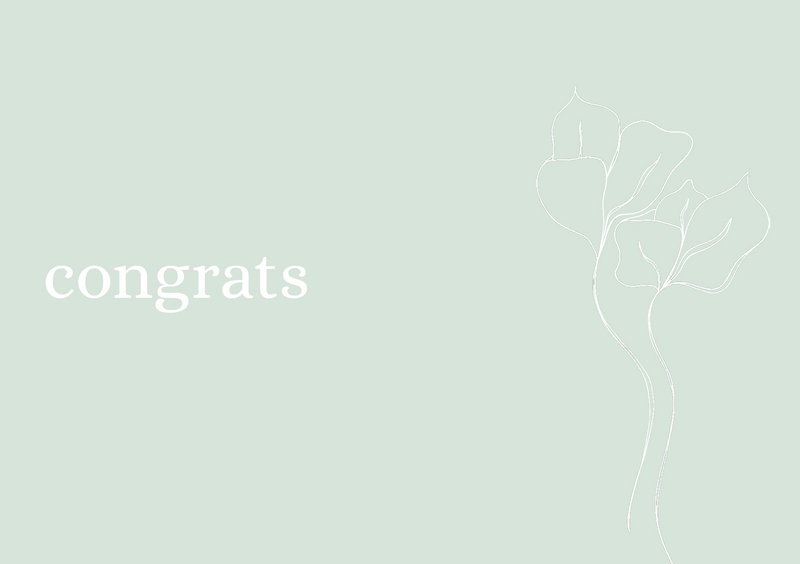 Congratulations