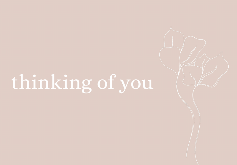 Thinking of you
