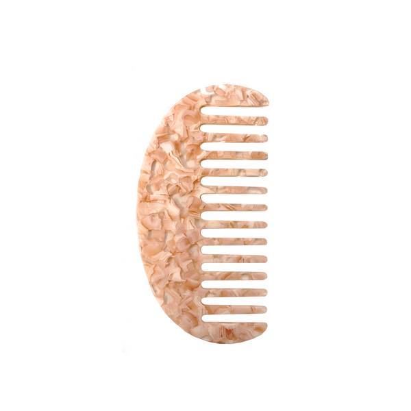 Tortoise Mini Comb - Blush