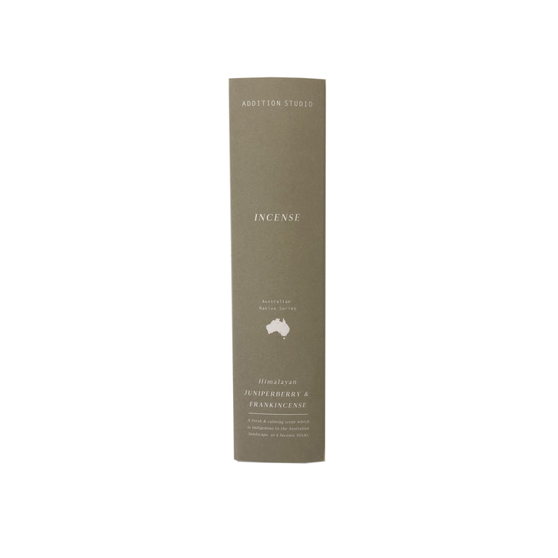 Addition Studio Juniperberry and Frankincense Incense