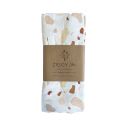 Ziggy Lou Terrazzo Bamboo Stretch Swaddle