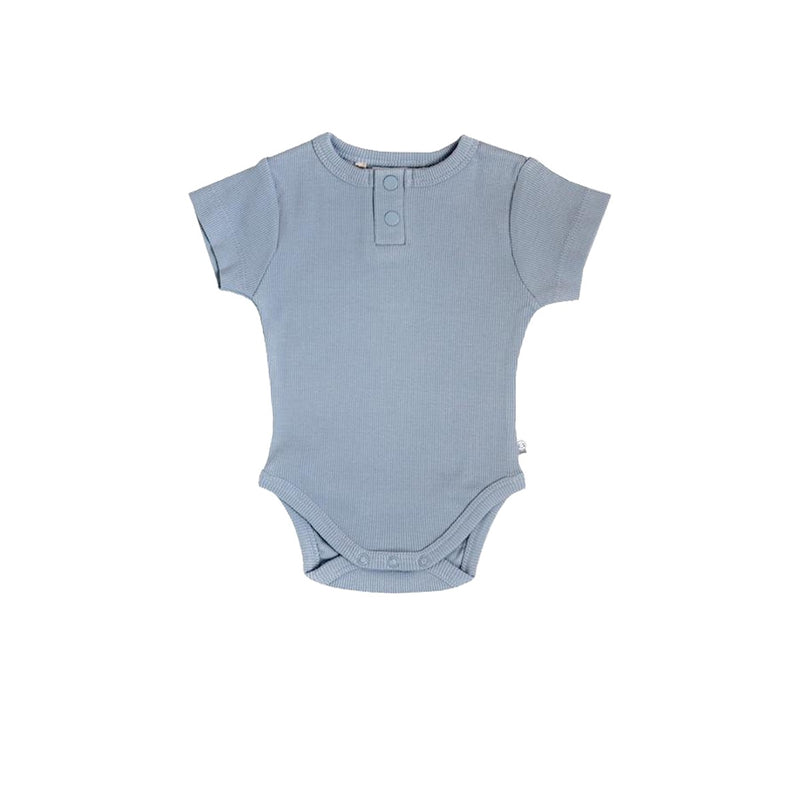 Snuggle Hunny Kids Organic Short Sleeve Bodysuit - Zen