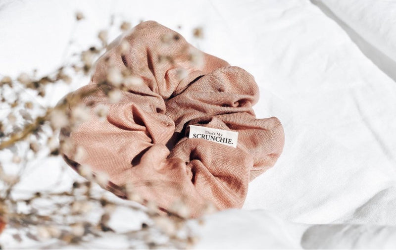 That's My Scrunchie - Blush Linen