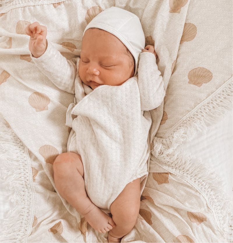 Ziggy Lou Bay Fringe Swaddle