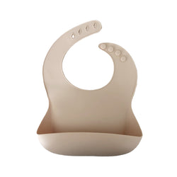 Lion + Lamb The Label Silicon Bib - Beige
